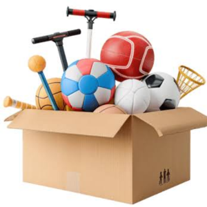 Caso común de mini-bodega KUBI-K: equipo deportivo